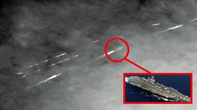 美軍航空母艦過海峽時,遭到20艘伊朗快艇追擊,張召忠又説對了?
