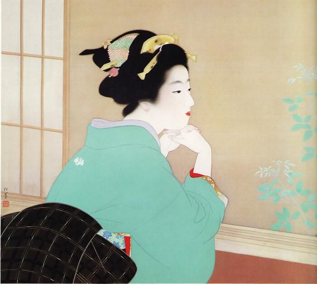 風姿曼妙 近現代日本三位傑出藝術家的 美人畫 頭條新聞